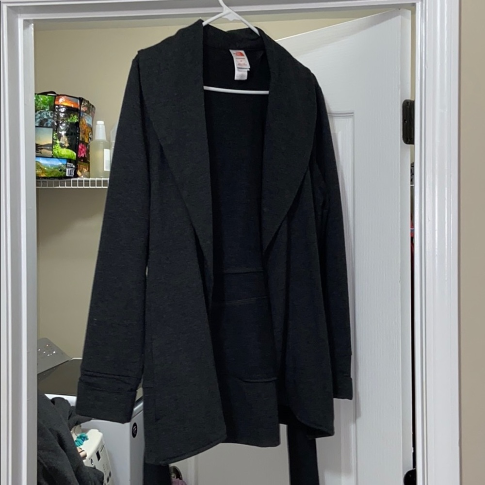 Women’s belted cotton cover up. NorthFace